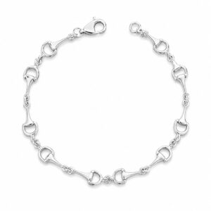 Pulsera Ecuestre de Plata de Ley