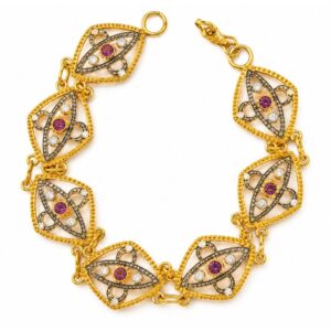 Pulsera isabelina bicolor