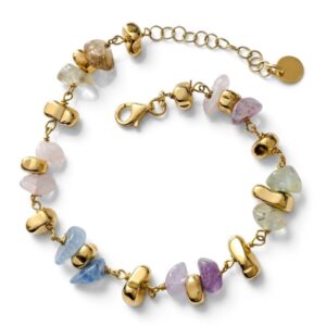 Pulsera piedra natural chapada