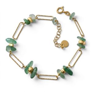 Pulsera piedra natural chapada