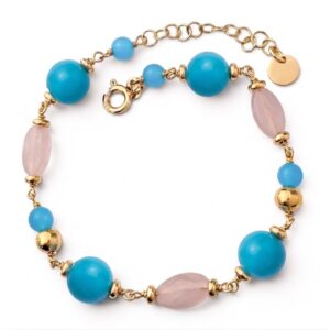 Pulsera piedra natural chapada