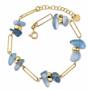 Pulsera piedra natural chapada