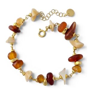Pulsera piedra natural chapada