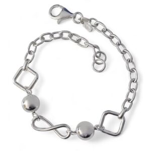 Pulsera bolas infinito