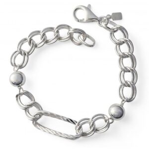 Pulsera asas huecas bolas