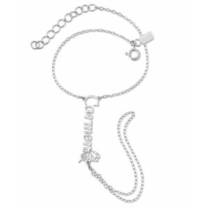 Pulsera dedo nombre personalizado