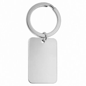 Llavero rectangular liso